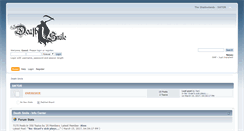 Desktop Screenshot of deathsmile.com