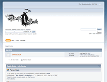 Tablet Screenshot of deathsmile.com